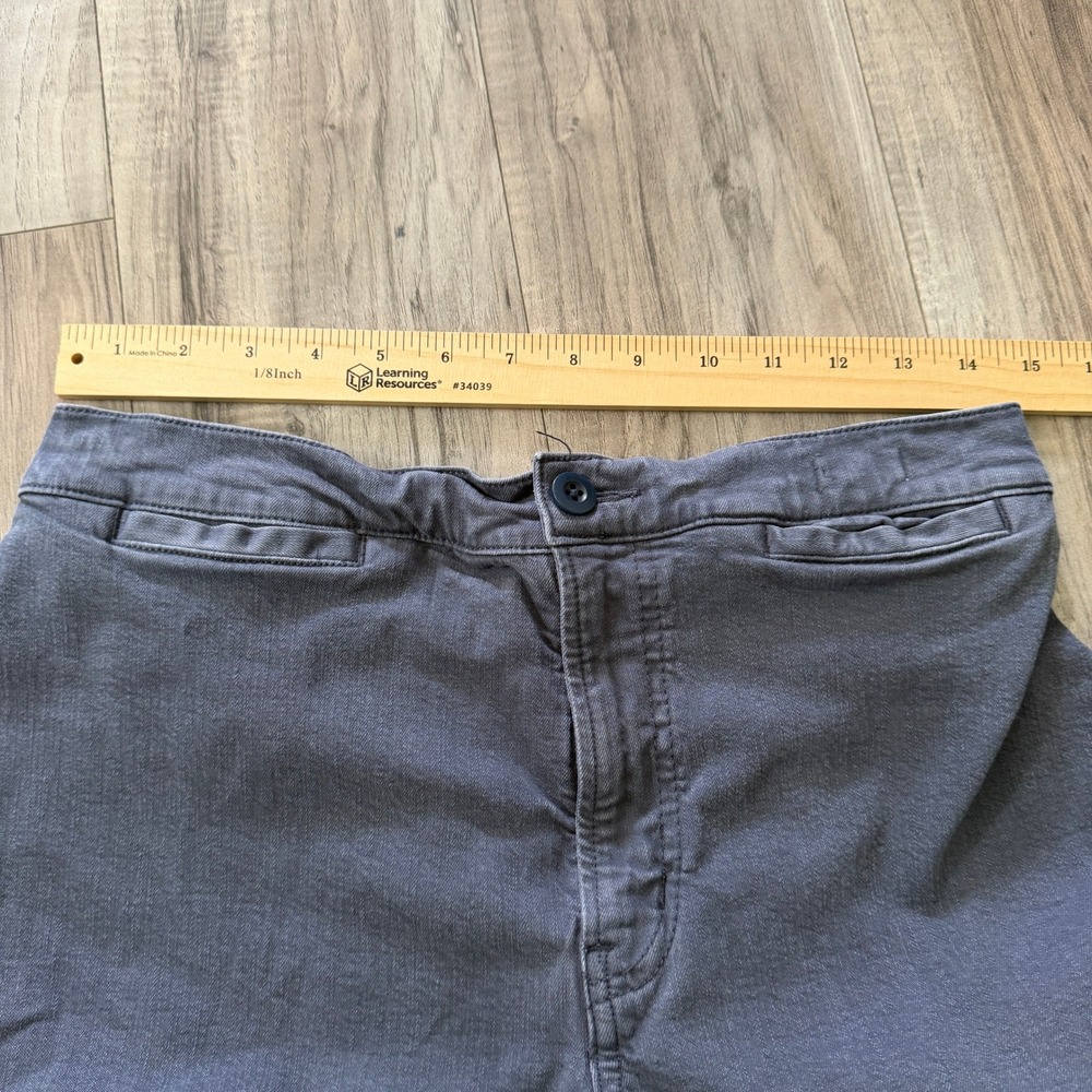 Madewell Emmett Wide Leg Crop Pants Women's Size 28 Gray High Rise Casual - Picture 10 of 10